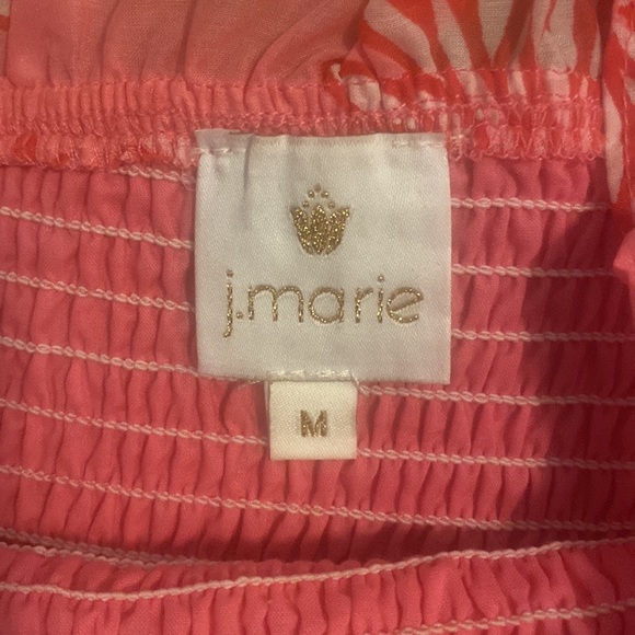 JMARIE Ruffle Sleeve Floral Tank Blouse - Picture 2 of 2